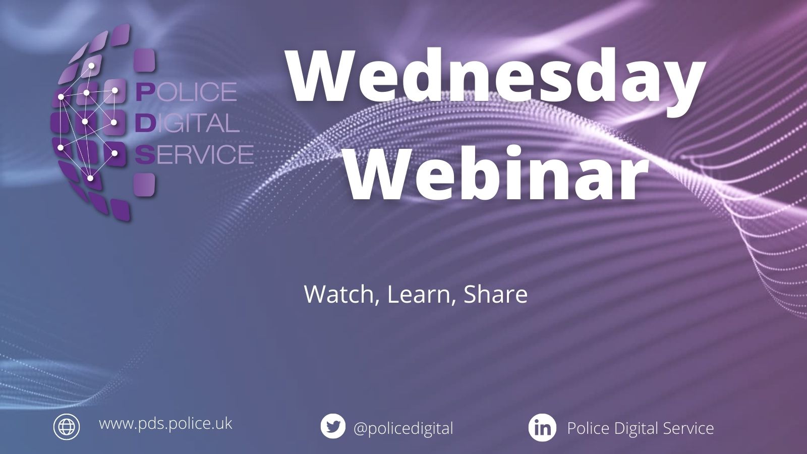 Wednesday Webinar Advert