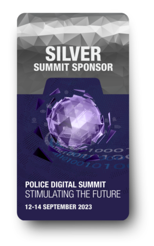 Silver Sponsor Icon with the Digital Orb in the centre