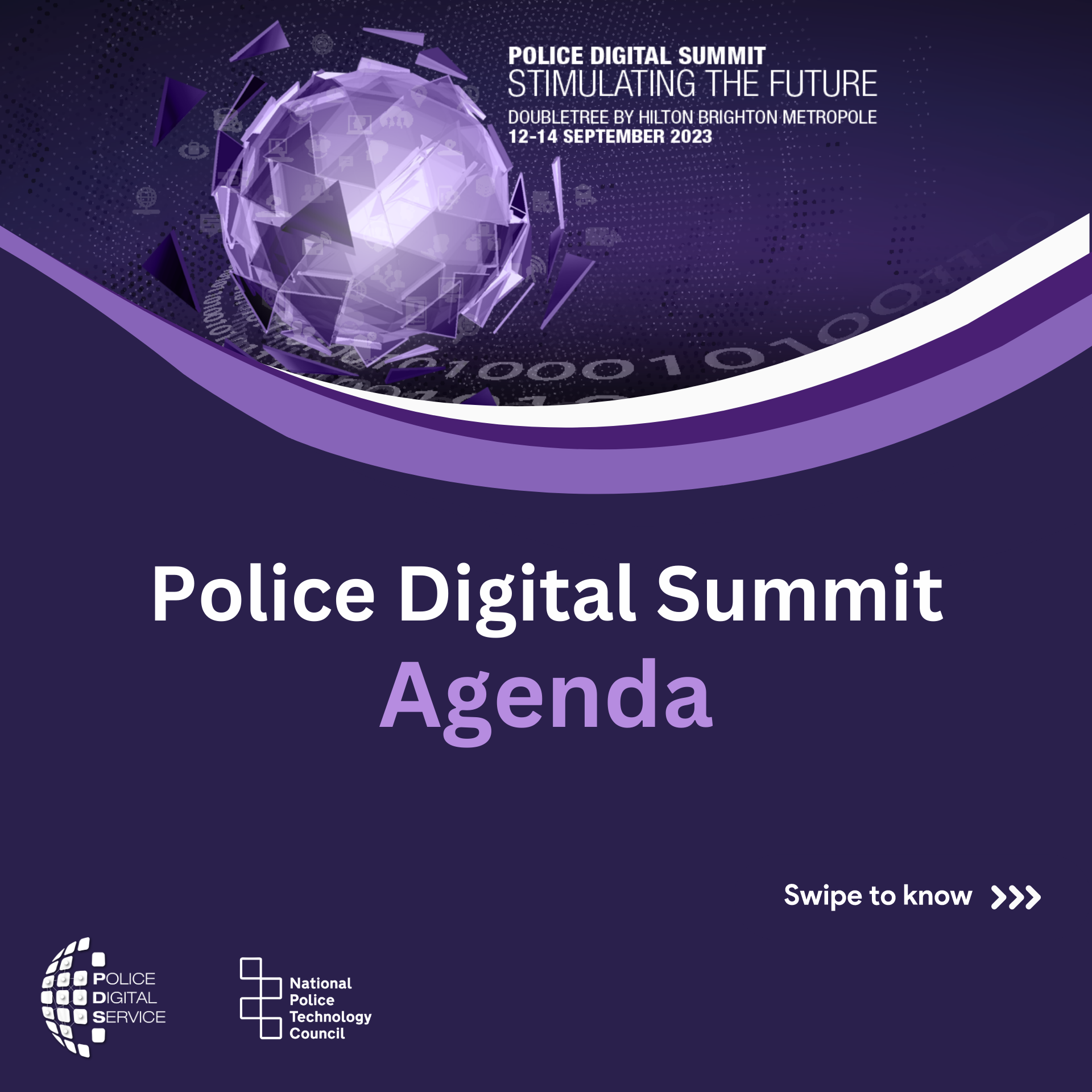 Police Digital Summit Agenda