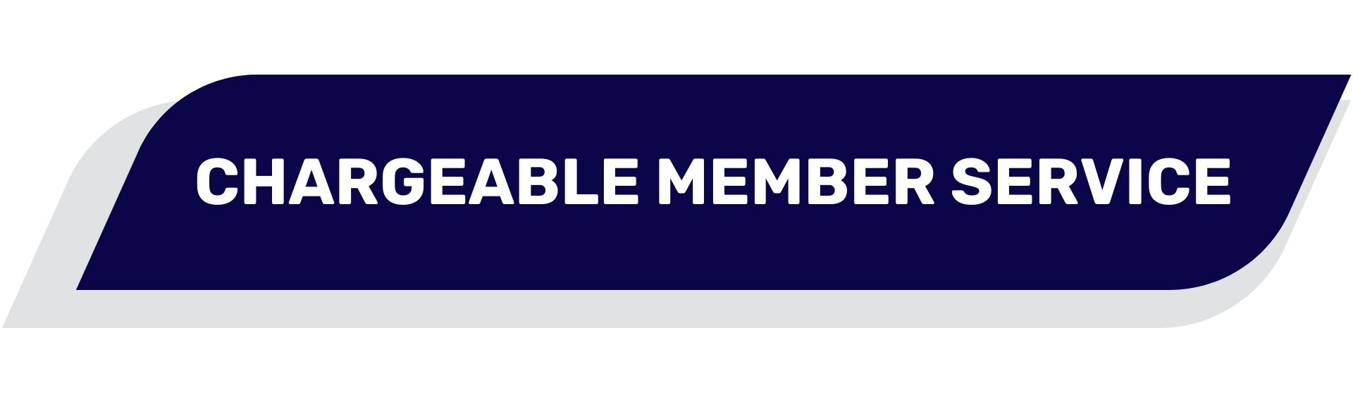 Chargeable Member Service button (no link)