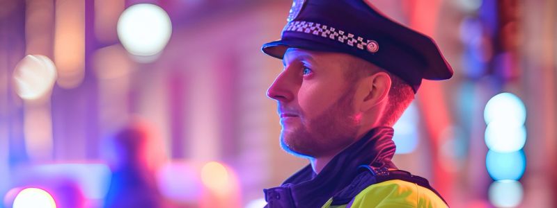 Profile of police officer