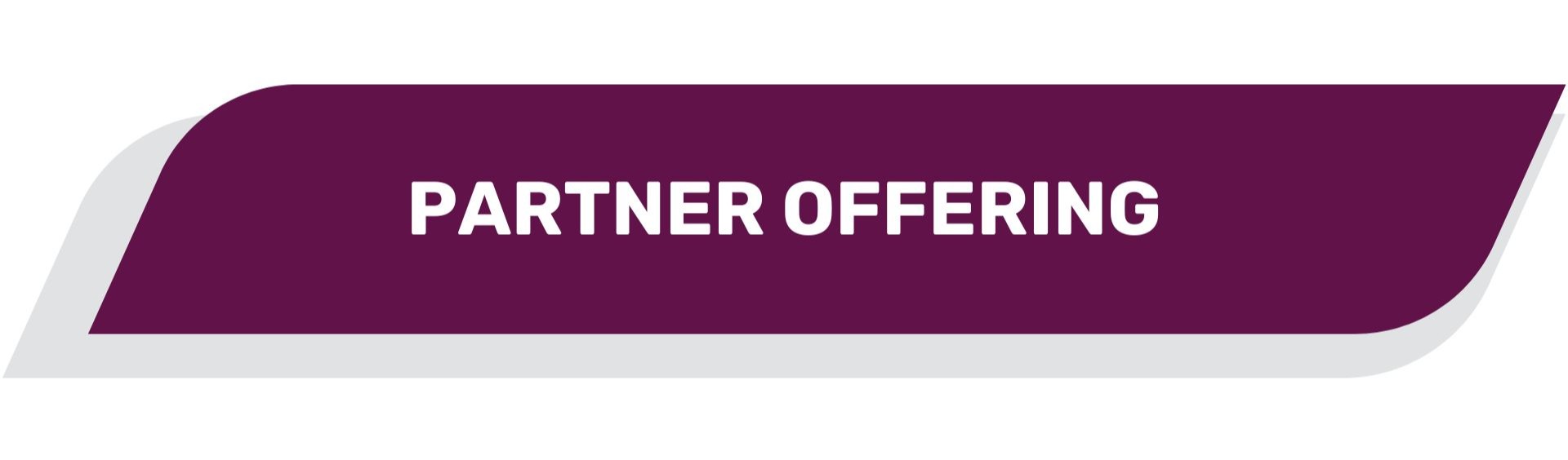 Partner Offering button (no link)